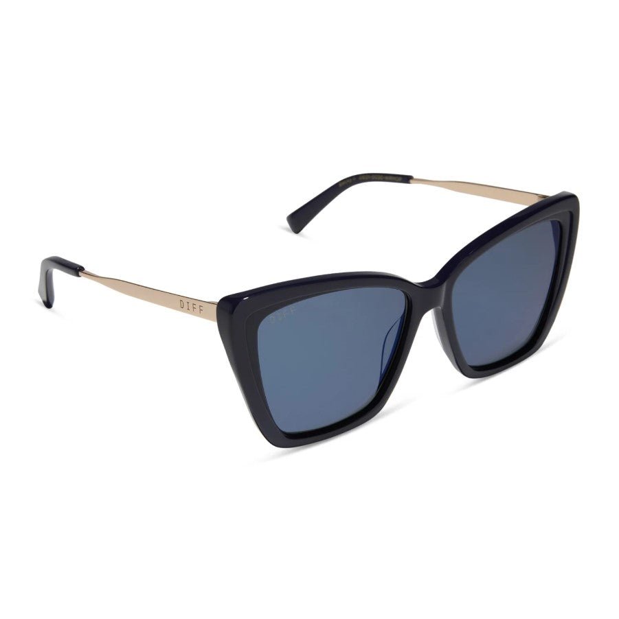 Becky II Sunglasses - Royal + Mirror Midnight Polarized - Jaffi's