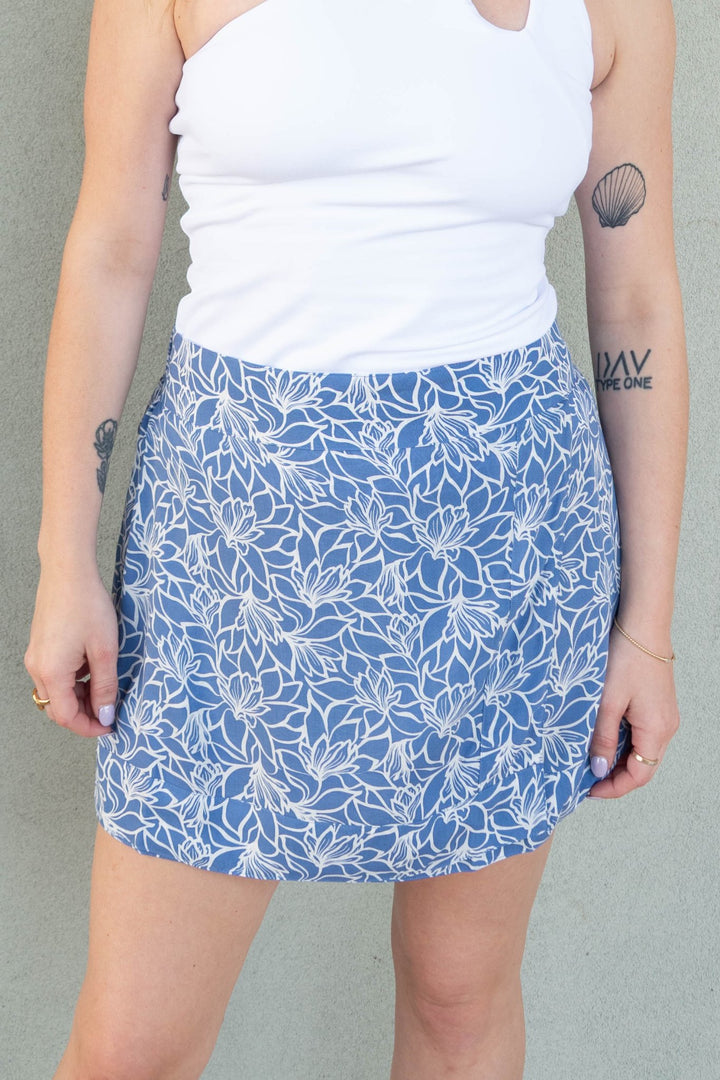Begonia Skirt - Lysoria Blue - Jaffi's