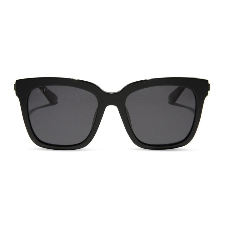 Bella Sunglasses - Black + Grey Polarized - Jaffi's