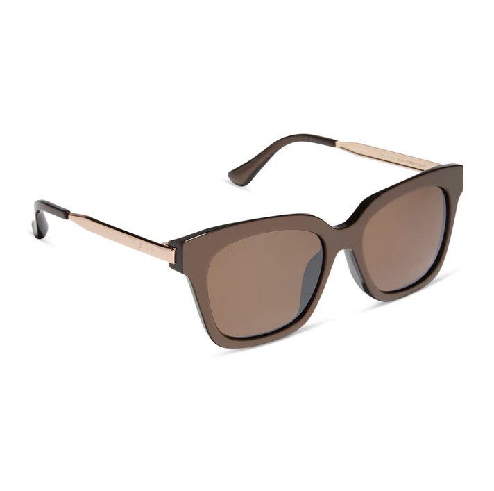 Bella Sunglasses - Moscow Mule + Brown w/Gold Flash