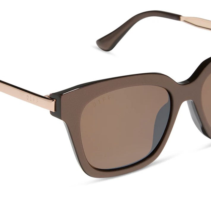 Bella Sunglasses - Moscow Mule + Brown w/Gold Flash