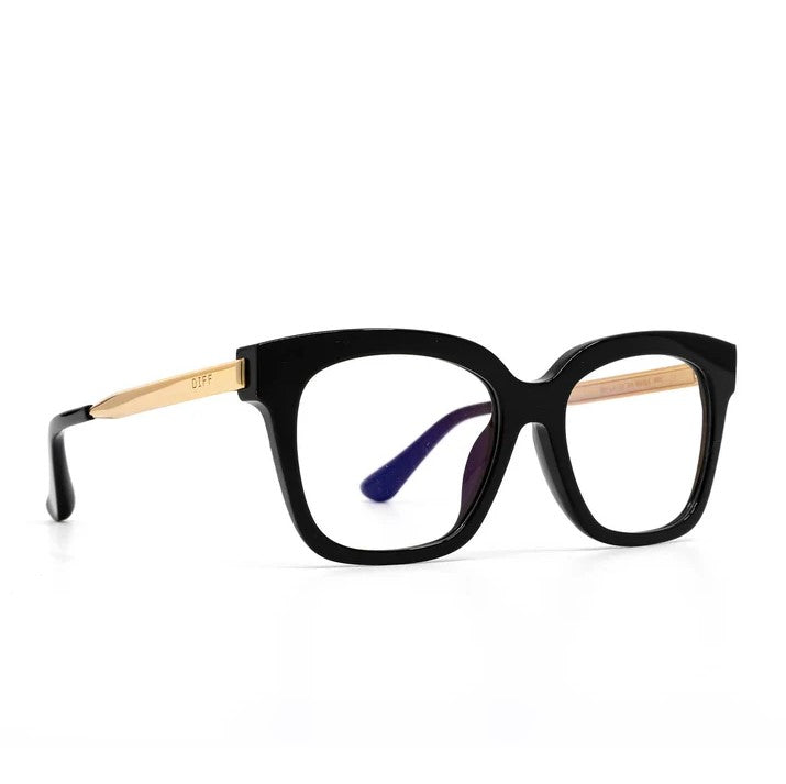 Bella XS Blue Light Glasses - Black