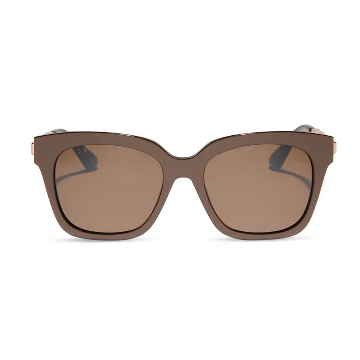 Bella Sunglasses - Moscow Mule + Brown w/Gold Flash