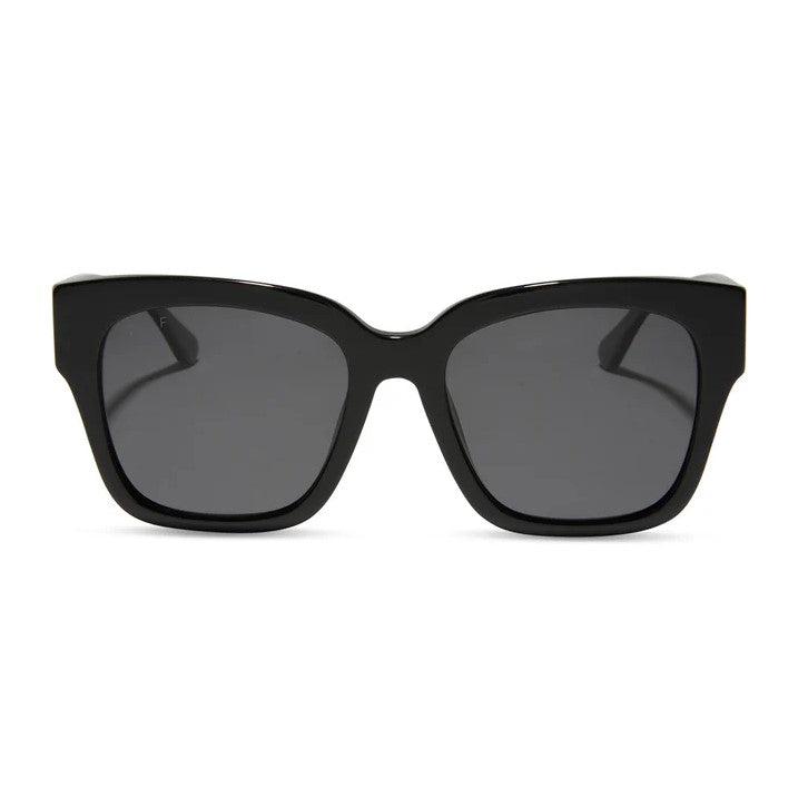 Bella II Sunglasses - Black + Grey Polarized