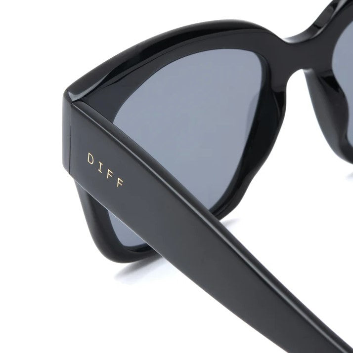 Bella II Sunglasses - Black + Grey Polarized