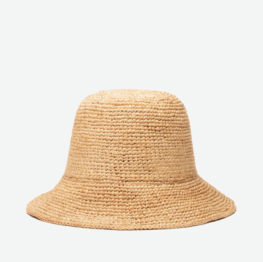 Belmar Natural Bucket Hat - Jaffi's