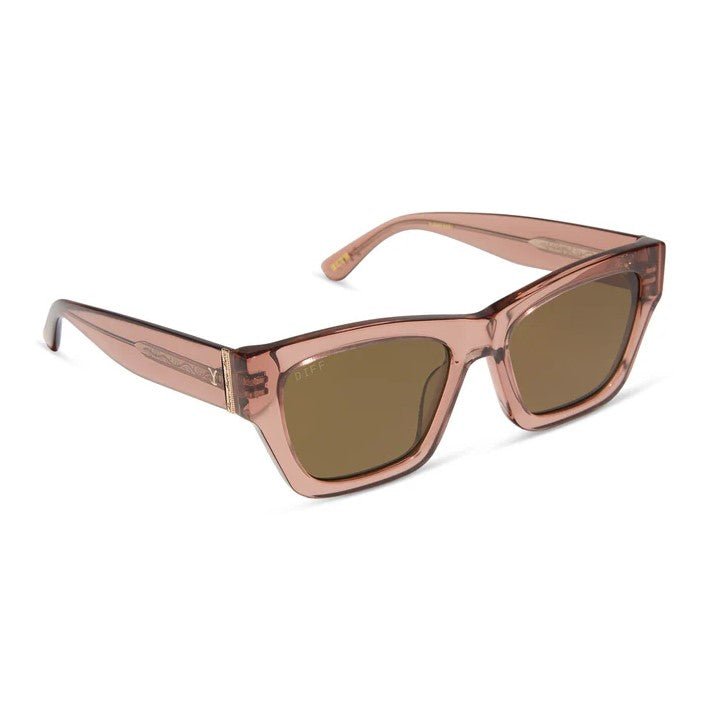 Beth II Sunglasses - Cafe Ole + Brown Polarized - Jaffi's