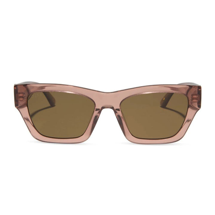 Beth II Sunglasses - Cafe Ole + Brown Polarized - Jaffi's