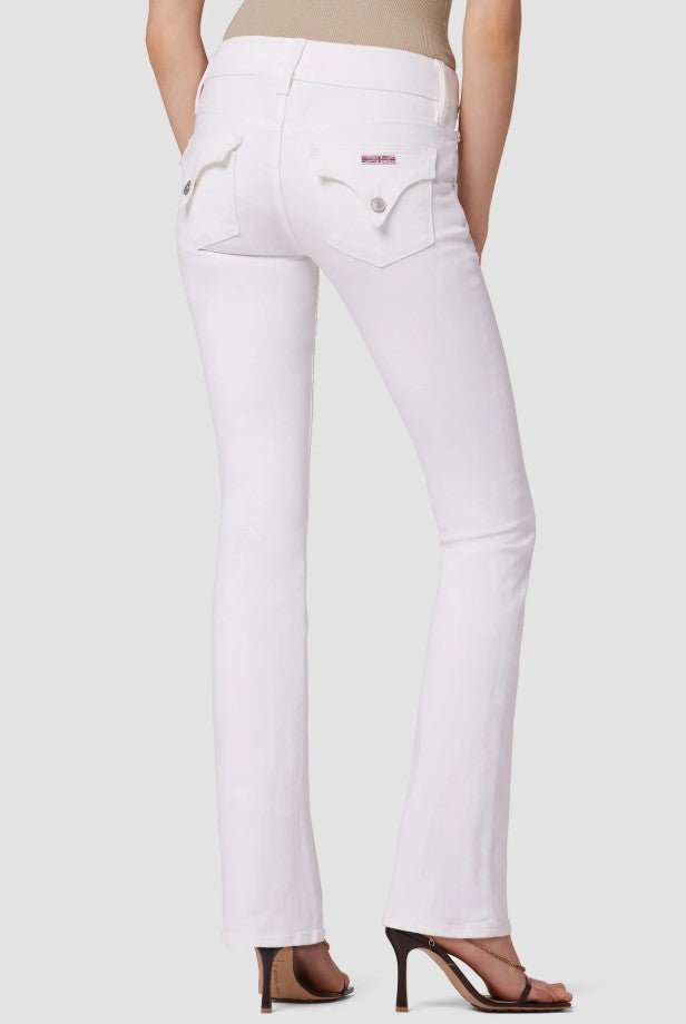 Beth Petite Mid Rise Baby Boot - White - Jaffi's