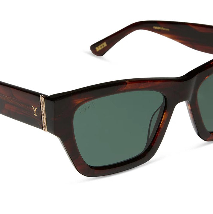 Beth II Sunglasses - Sequoia + G15 Polarized