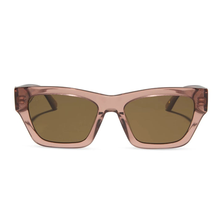 Beth II Sunglasses - Cafe Ole + Brown Polarized