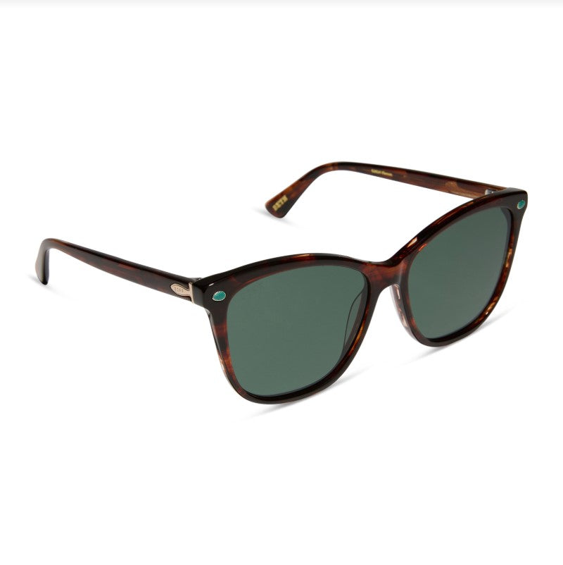 Beth III Sunglasses - Sequoia + Clear Demo