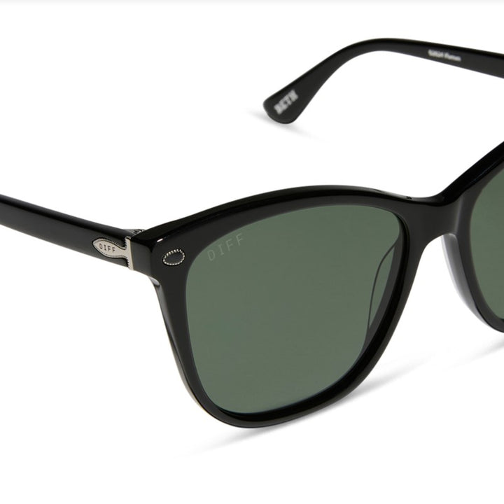 Beth III Sunglasses - Black + Clear Demo