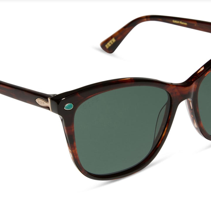 Beth III Sunglasses - Sequoia + Clear Demo