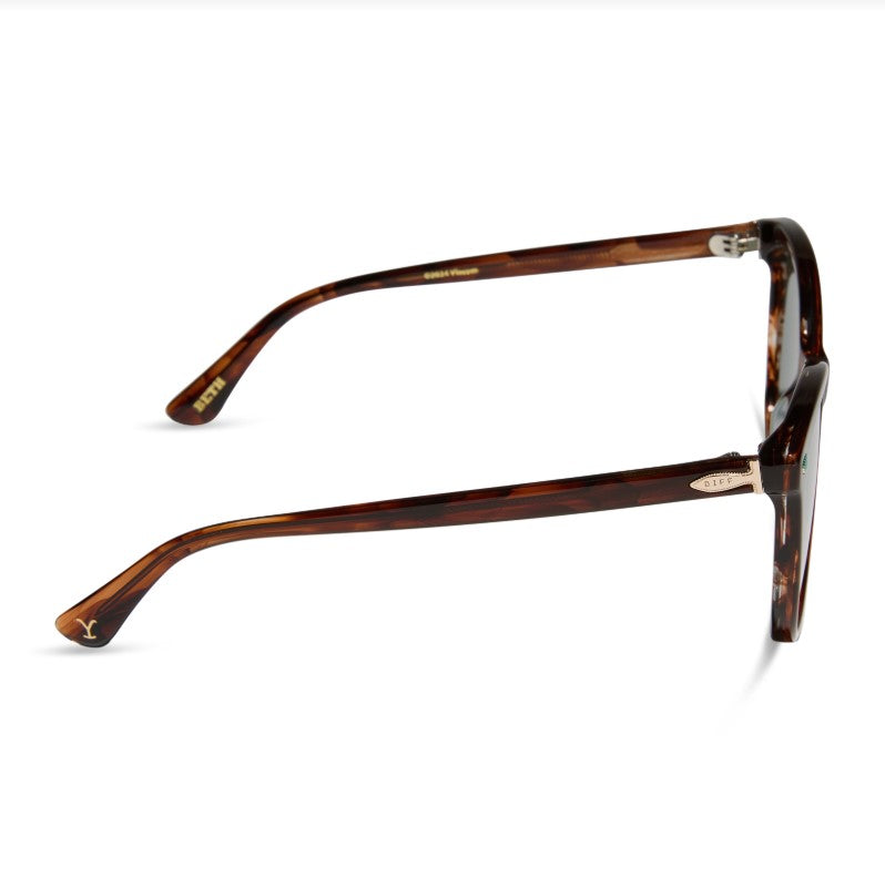 Beth III Sunglasses - Sequoia + Clear Demo