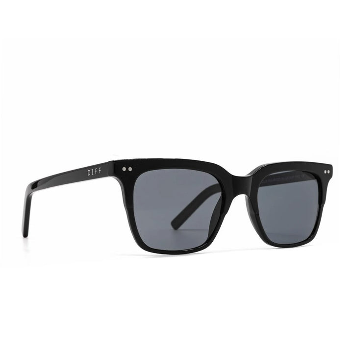 Billie Sunglasses - Black + Grey + Polarized