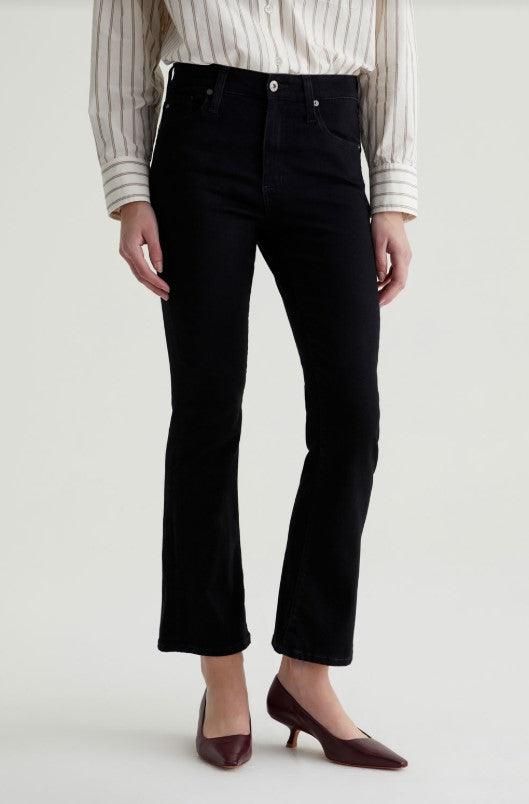 Farrah Crop Boot - Super Black