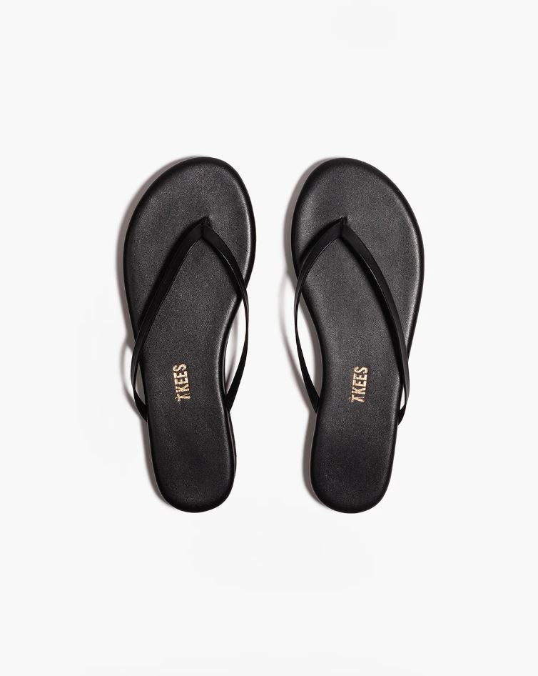Platform Lily Flip Flop - Black