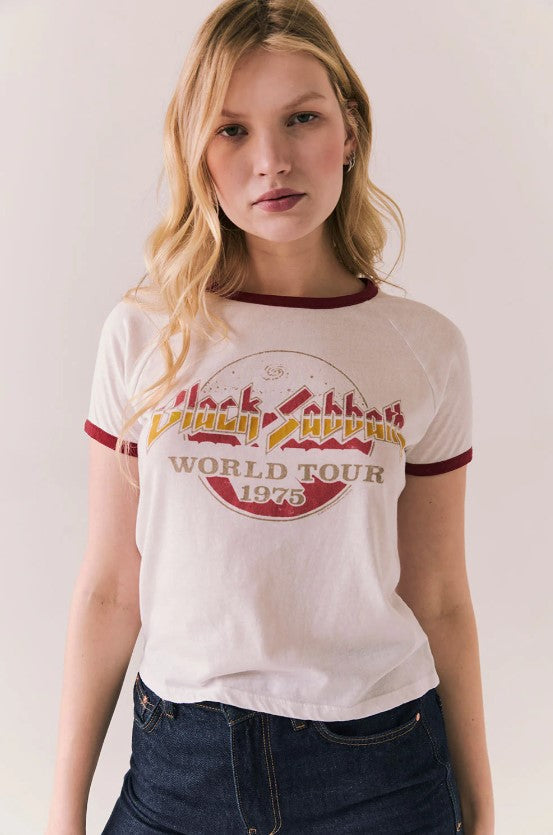 Black Sabbath 1975 World Tour Tee