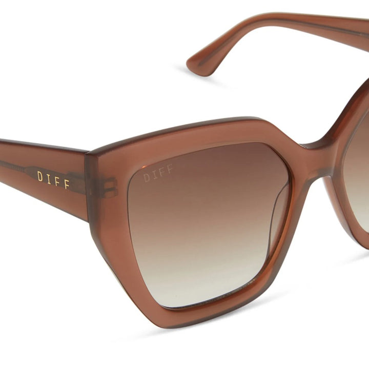 Blaire Sunglasses - Macchiato + Brown Gradient