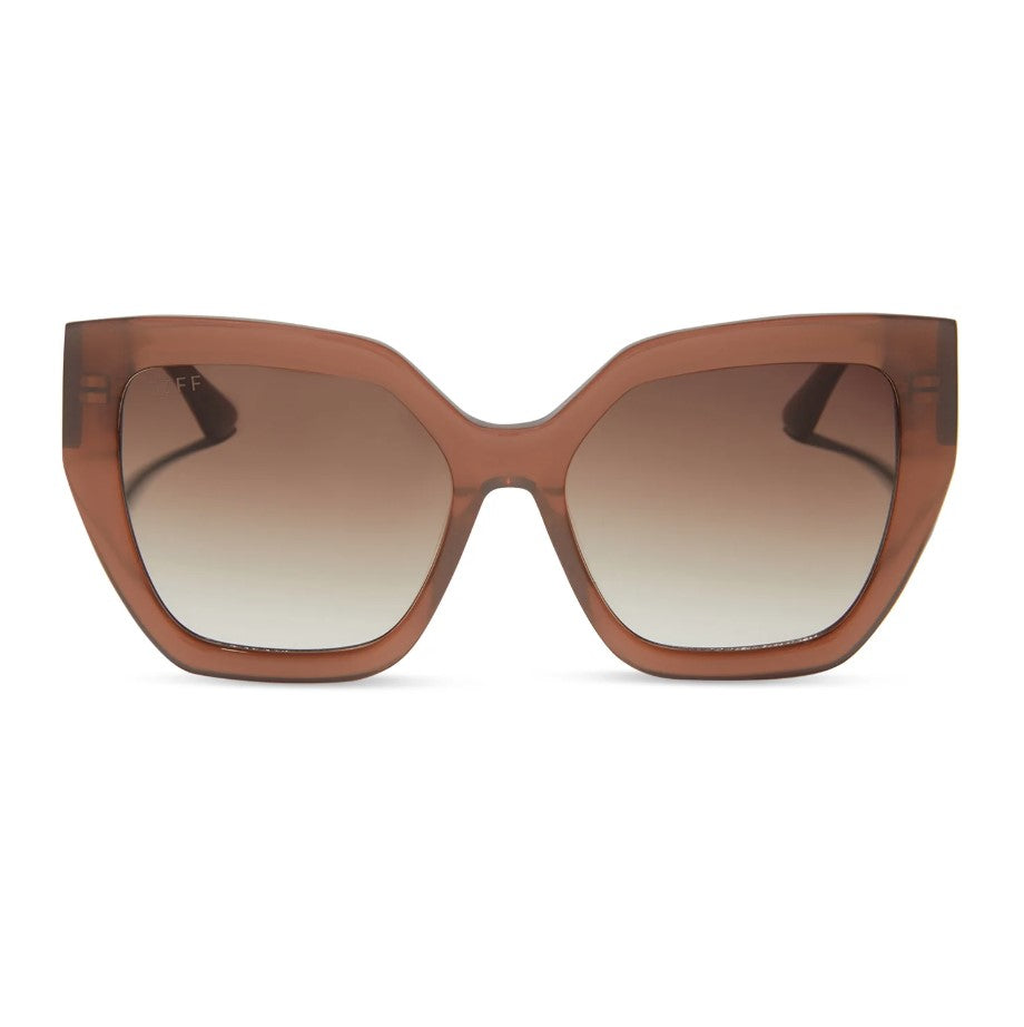 Blaire Sunglasses - Macchiato + Brown Gradient