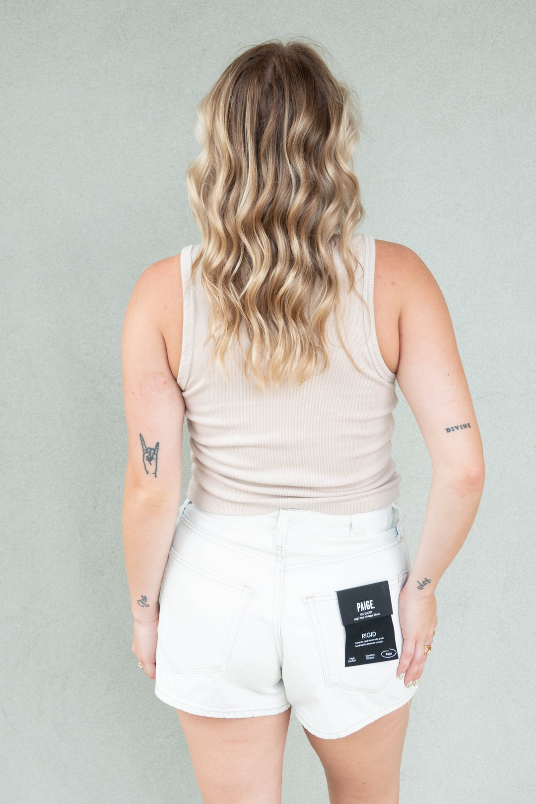 Blondie Rib Tank - Sugar - Jaffi&