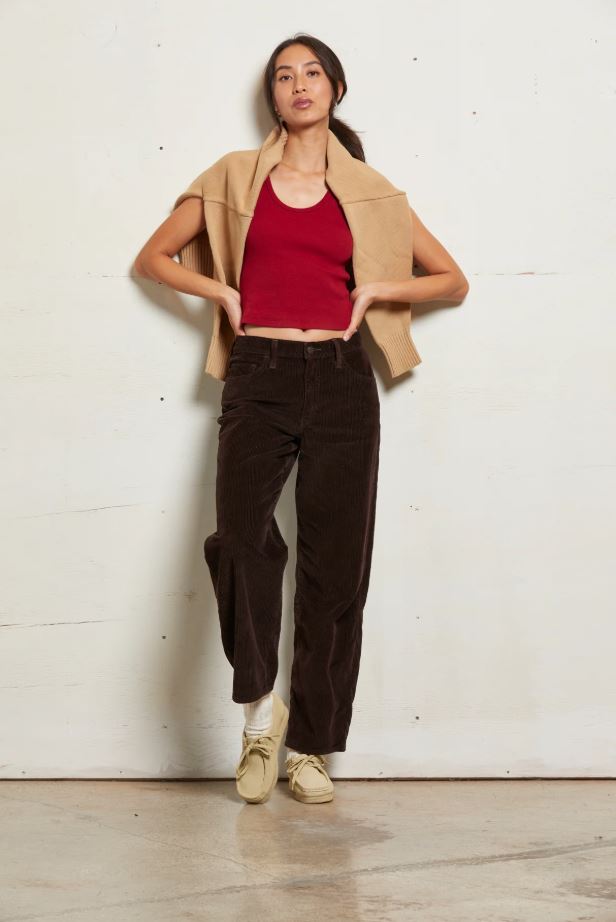 Blondie Rib Tank - Maple