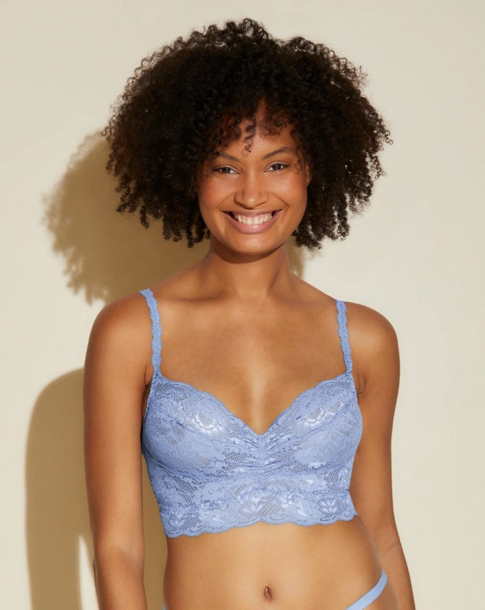 Never Say Never Sweetie Bralette - Blue Diamond