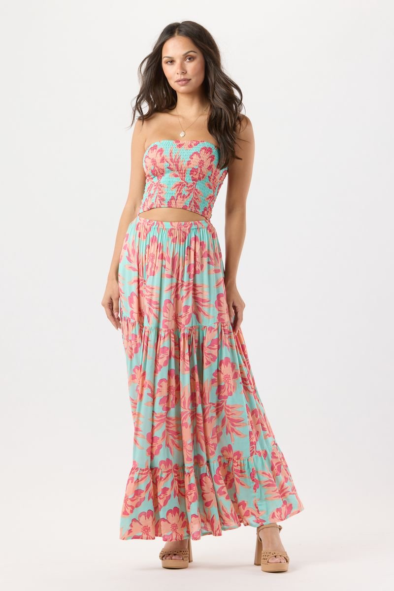 Boracay Maxi Dress - Seychelles Turquoise - Jaffi's