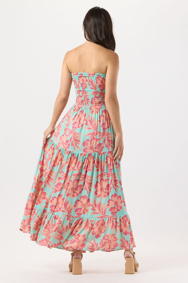 Boracay Maxi Dress - Seychelles Turquoise - Jaffi's