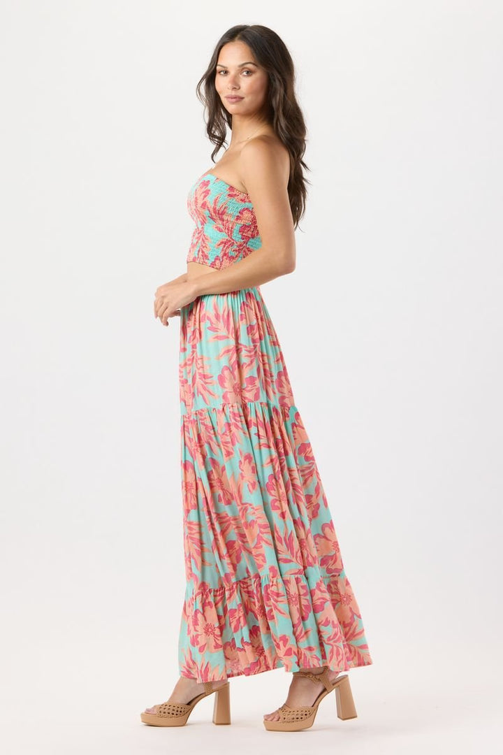 Boracay Maxi Dress - Seychelles Turquoise - Jaffi's