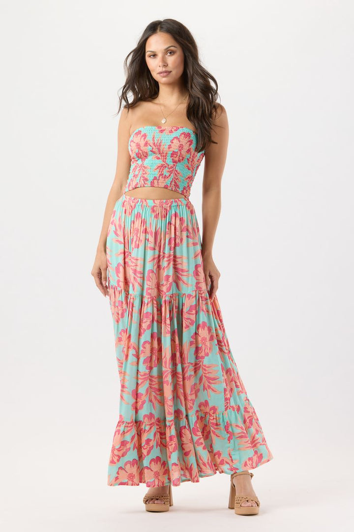 Boracay Maxi Dress - Seychelles Turquoise