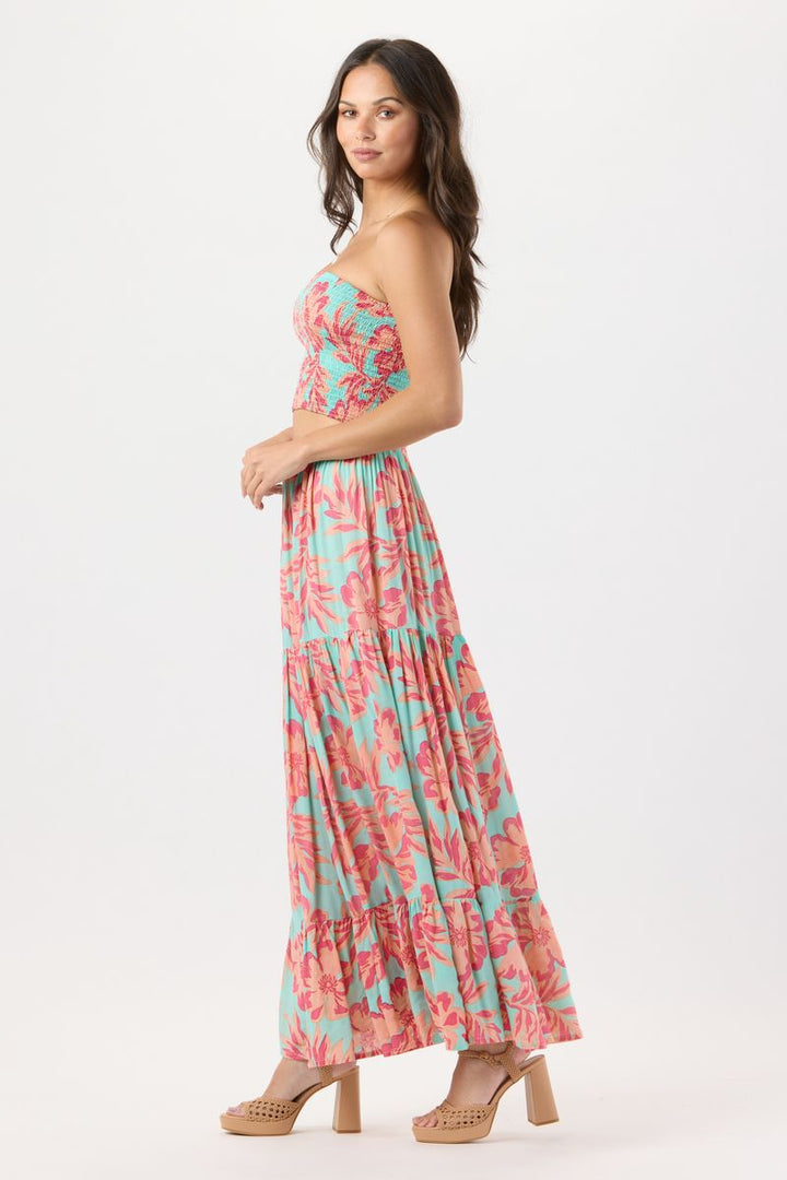 Boracay Maxi Dress - Seychelles Turquoise
