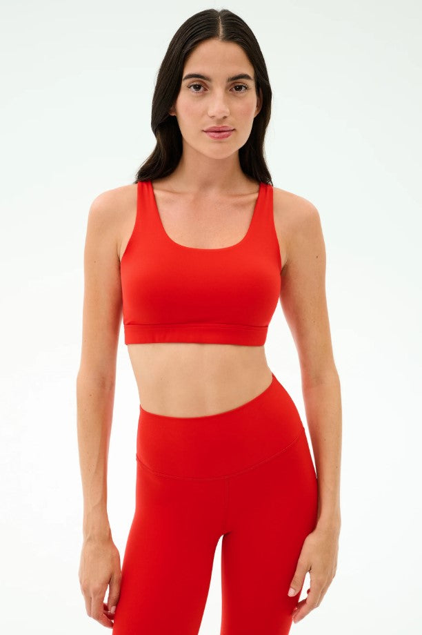 Sprint Rigor Bra - Lotus Red