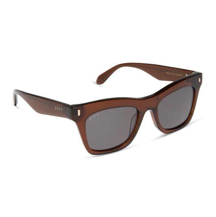 Bradley Sunglasses - Whiskey + Grey - Jaffi's