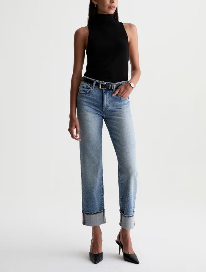 Brinley Mid Rise Straight - 18 Years Vamp