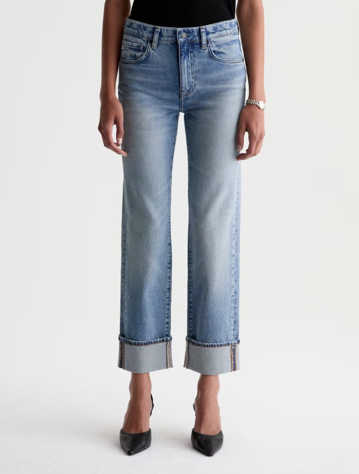 Brinley Mid Rise Straight - 18 Years Vamp