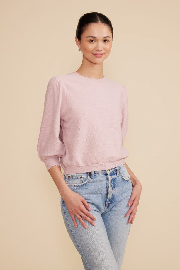 Britt Knit 3/4 Sleeve Top