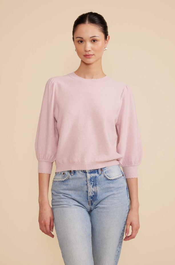 Britt Knit 3/4 Sleeve Top