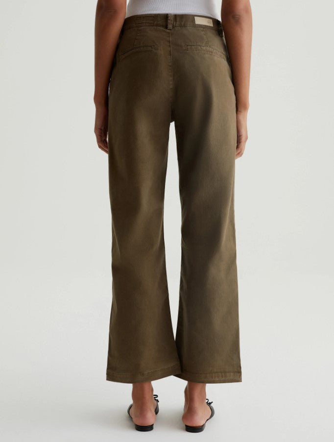 Caden Straight Trouser - Sulfer Oak Brown