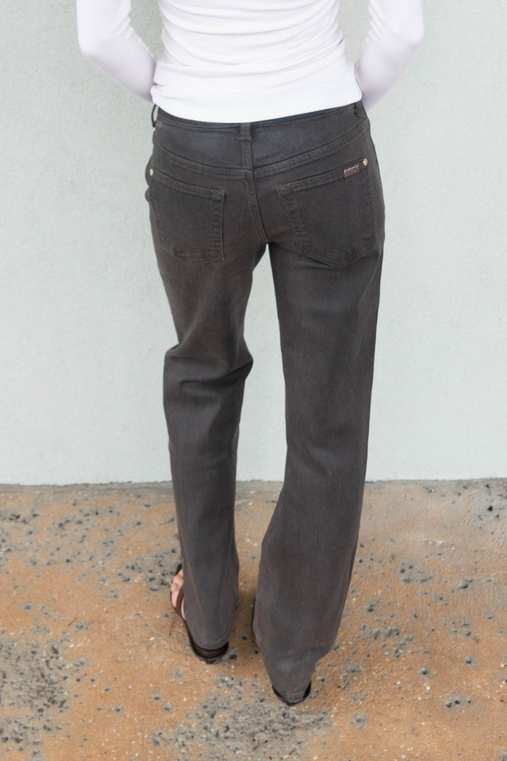 Callie Straight - Coated Brown - Jaffi&