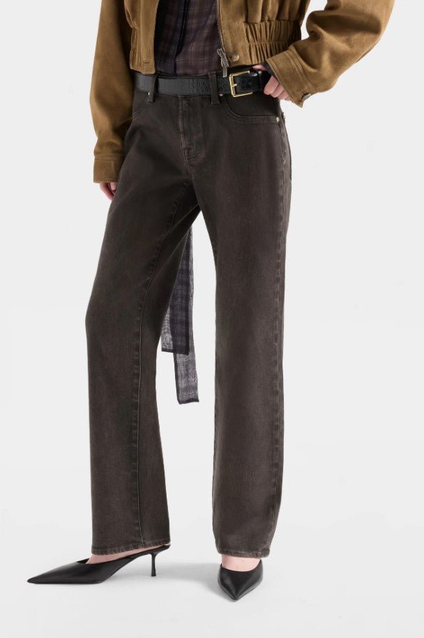 Callie Straight - Coated Brown - Jaffi's