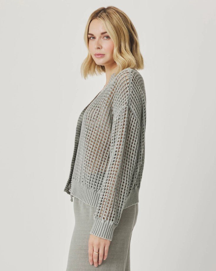 Camellia Cardigan - Eucalyptus - Jaffi's