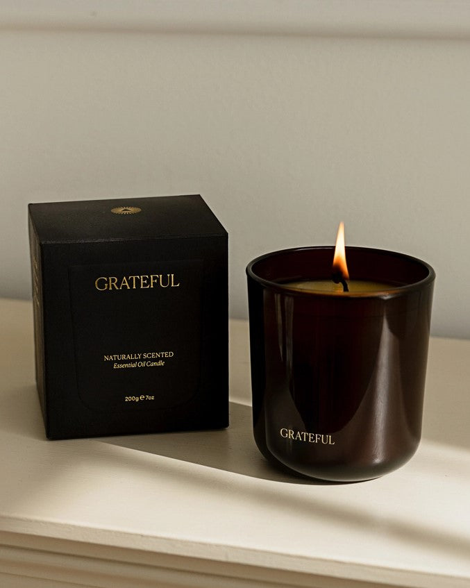 Grateful Pure Essential Oil Candle