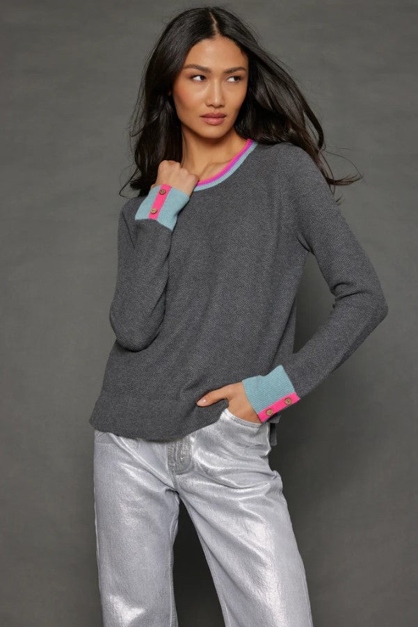 Candy Cuff Cashmere Sweater