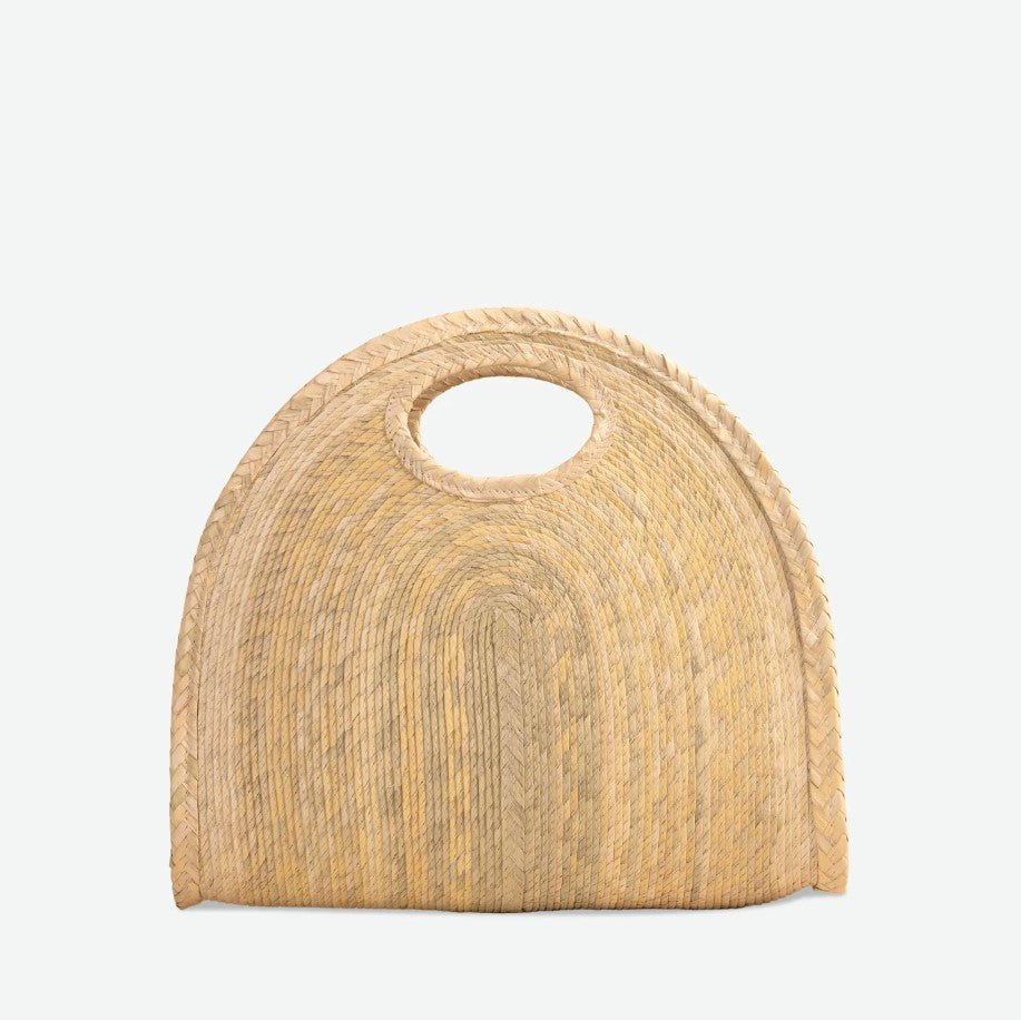 Capri Hand Held Tote - Natural - Jaffi's
