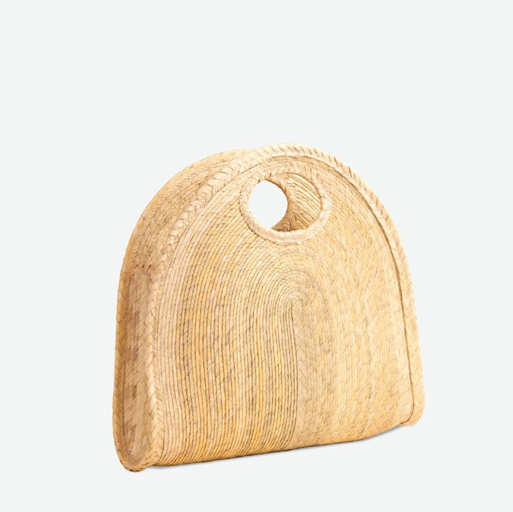 Capri Hand Held Tote - Natural