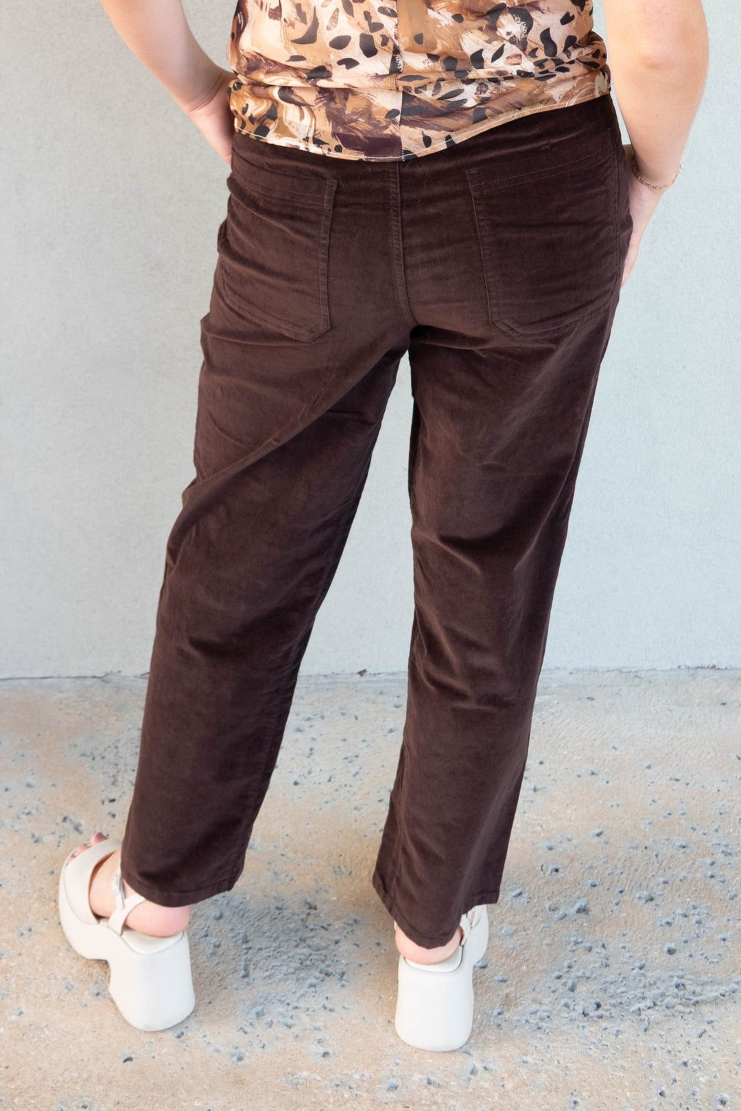 Carissa Corduroy Pant - Java - Jaffi&