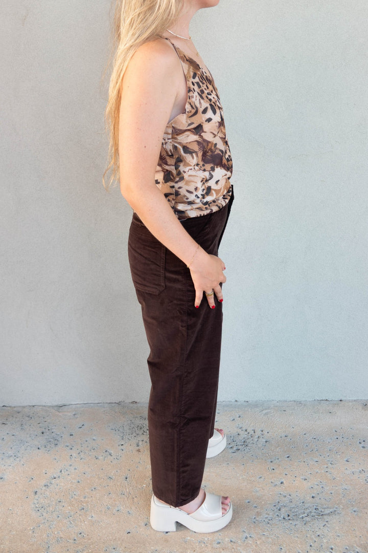 Carissa Corduroy Pant - Java - Jaffi&