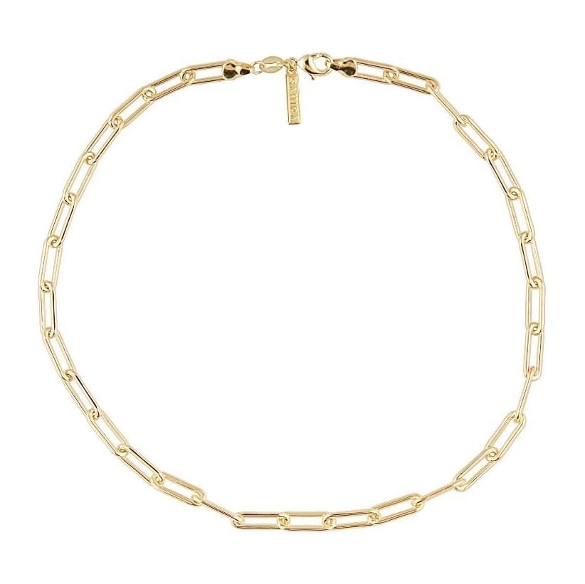 Carrie Paperclip Necklace - 16" - Jaffi's